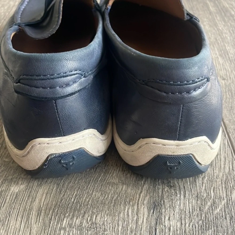Trask shoes, men’s blue leather Loafer size 11